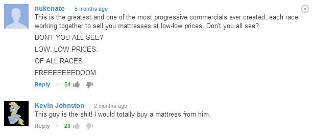 Commercial comments
